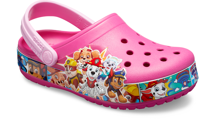 Crocs Paw Patrol Band Clog Girls C11 11 Kids Pink Shoes for sale 