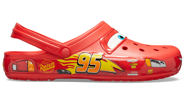 Image of Crocs Disney/Pixar Lightning McQueen Adult Clog; Red, W8/M6