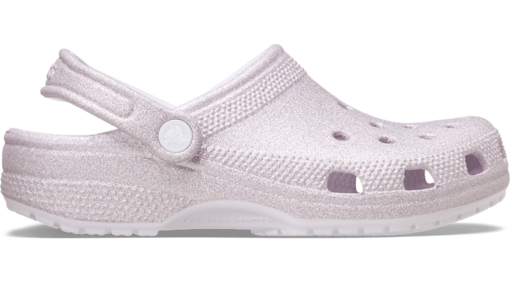 Crocs Classic Glitter Sabots Unisex Grape Ice