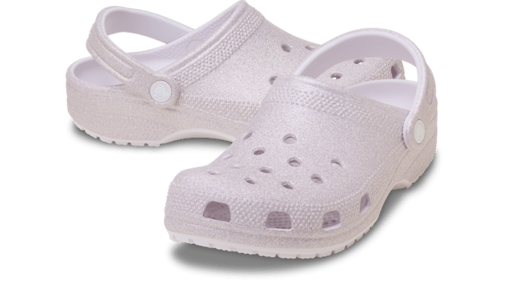 Crocs | Unisex | Classic Glitter | Clogs | Grape Ice | - 205942-5DK