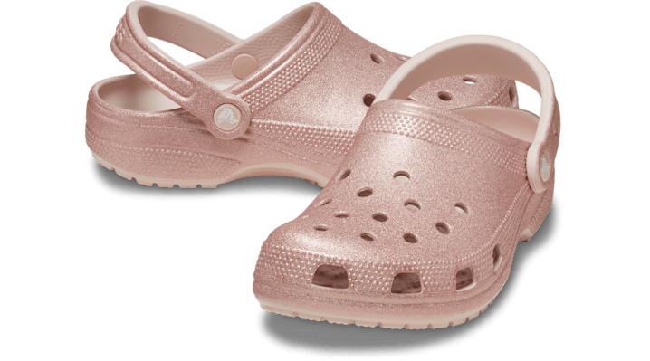 Crocs unisex Classic Glitter Clogs Quartz Glitter - 205942-6WV