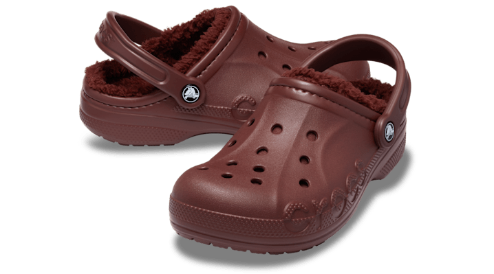 Crocs | Unisex | Baya Lined | Clogs | Dark Clay | - 205969-2FL