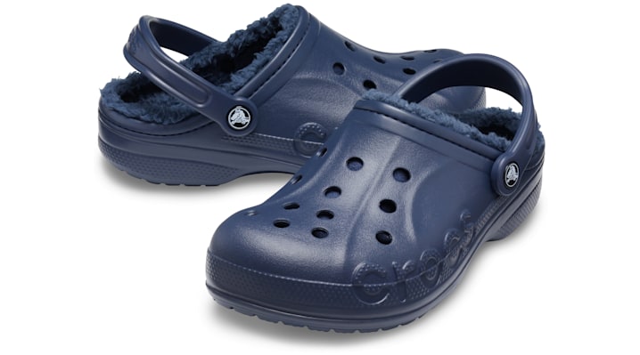 Crocs | Unisex | Baya Lined | Clogs | Navy / Navy | - 205969-463