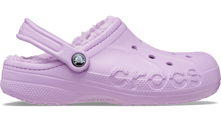 Crocs Baya Lined Clog In Orchid/orchid