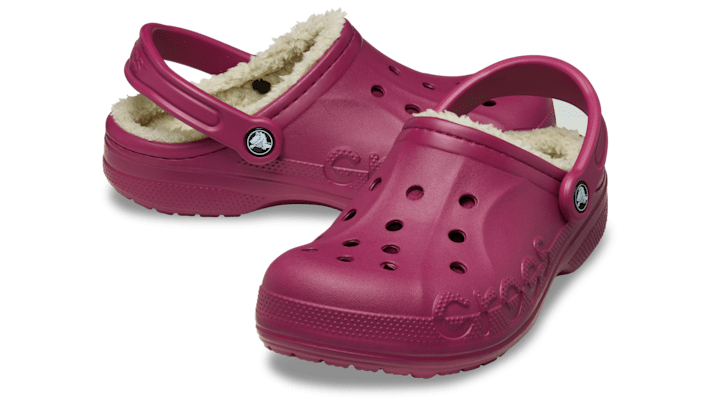 Crocs | Unisex | Baya Lined | Clogs | Pomegranate | - 205969-6D1