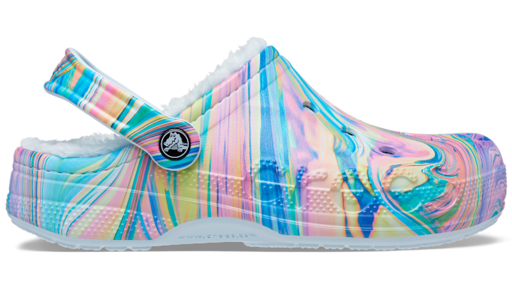 Crocs Baya Printed Lined Clog In Mineral Blue/multi ModeSens - Main Image