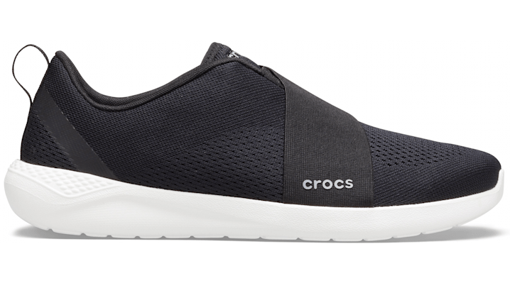 Crocs LiteRide™ Modform Slip-On Shoes Men Black / White - 206069-066