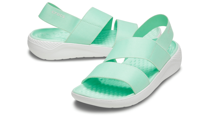 ＜クロックス公式＞ ★30%OFF！サンダル WOMEN'S CLEO SANDAL レディース、ウィメンズ、女性用 ブラウン/茶 24cm クレオ サンダル 30%OFF セール アウトレット
