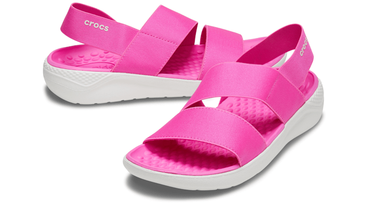 ＜クロックス公式＞ ★30%OFF！サンダル WOMEN'S CLEO SANDAL レディース、ウィメンズ、女性用 ブラウン/茶 24cm クレオ サンダル 30%OFF セール アウトレット