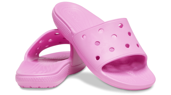 [クロックス公式] サンダル CLASSIC CROCS SLIDE メンズ、レディース ピンク 29cm クラシック クロックス スライド 50%OFF セール アウ..