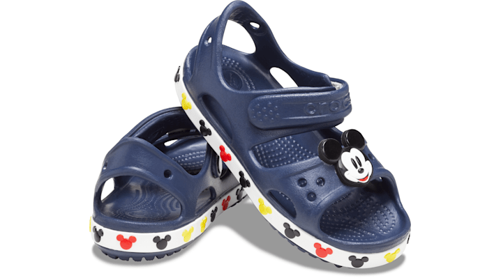  ★50%OFF！サンダル KIDS' CROCS FUN LAB CROCBAND™ II DISNEY MICKEY MOUSE SANDAL ボーイズ、キッズ、子供用、男の子 ブルー/青 14cm クロックス ファン ラブ クロックバンド 2.0 ディズニー 「ミッキーマウス」 サンダル キ