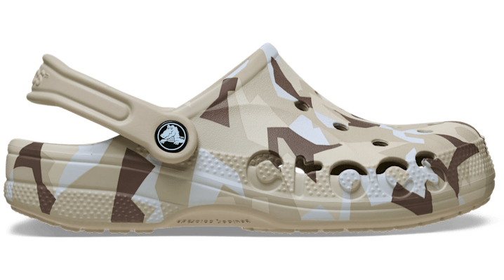 Crocs Baya Seasonal Printed Sabots Unisex Cobblestone - vue 1