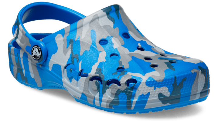 crocs printed clogs