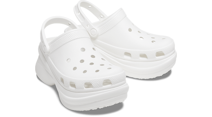 ★CROCS★ Bay Clog White 206302100 206302-100 Crocs Classic - Women's Running Shoes - White / White