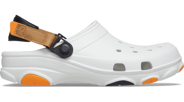 Crocs Classic Clog Beach Unisex White Sandals In White/multi