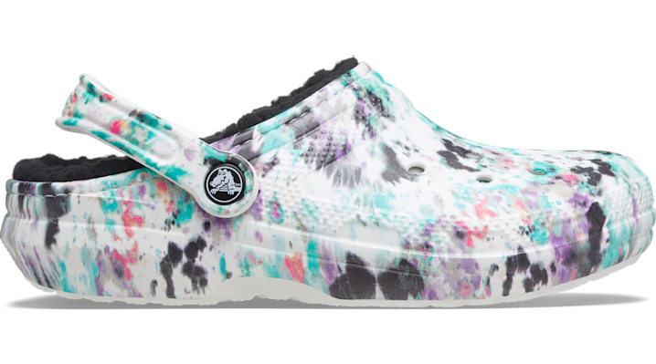 thumbnail 32  - Crocs Men&#039;s and Women&#039;s Classic Lined Tie Dye Clogs | Fuzzy Slippers