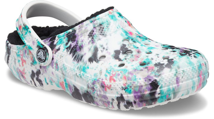 thumbnail 31  - Crocs Men&#039;s and Women&#039;s Classic Lined Tie Dye Clogs | Fuzzy Slippers