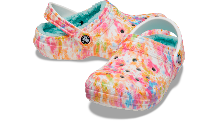 thumbnail 21  - Crocs Men&#039;s and Women&#039;s Classic Lined Tie Dye Clogs | Fuzzy Slippers