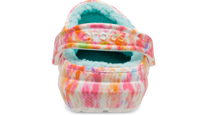 thumbnail 24  - Crocs Men&#039;s and Women&#039;s Classic Lined Tie Dye Clogs | Fuzzy Slippers