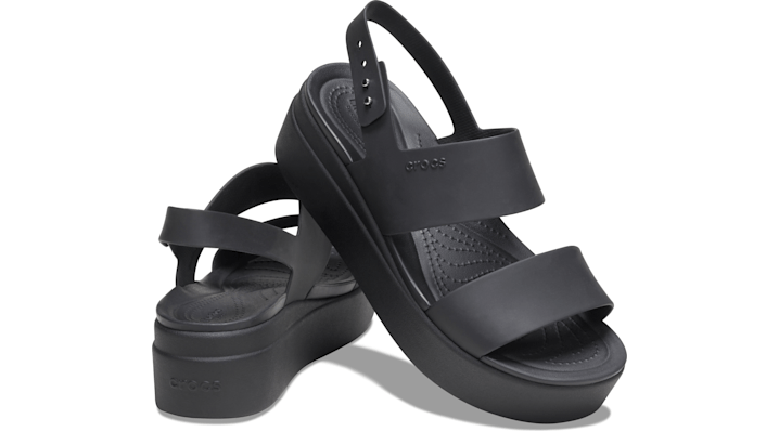 Crocs Brooklyn Low Sandals Women Black / Black - 206453-060