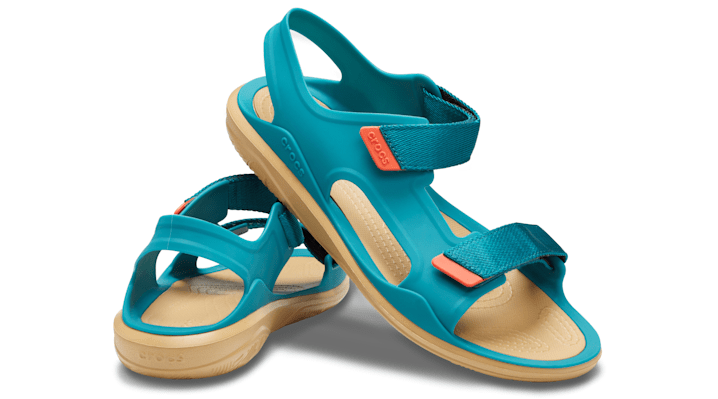 ＜クロックス公式＞ ★50%OFF！サンダル MEN'S SWIFTWATER™ EXPEDITION SANDAL メンズ、男性用 グリーン/緑 27cm スウィフトウォーター エクスペディション サンダル メン 50%OFF セール アウトレット画像