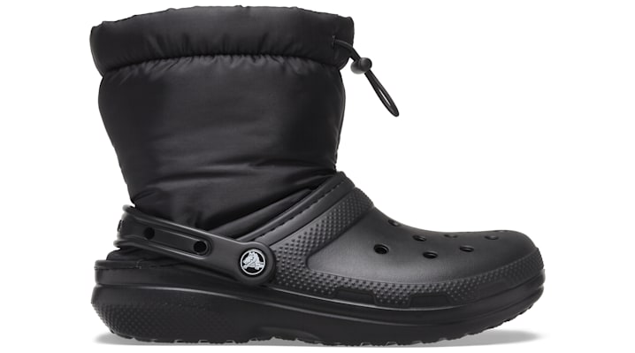 Crocs Classic Lined Neo Puff Boot In Black | ModeSens