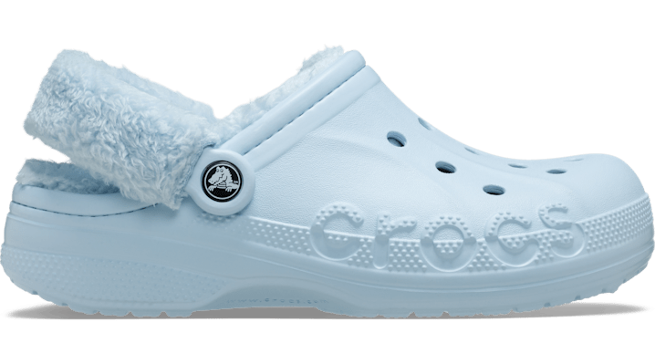 Crocs Baya Lined Fuzz Strap Sabots Unisex Mineral