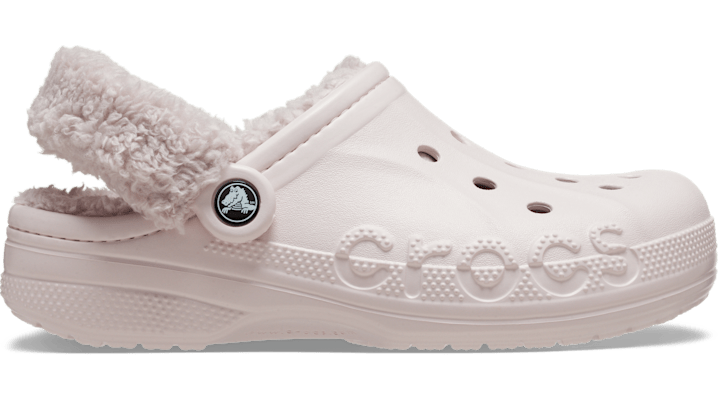 Crocs Baya Lined Fuzz Strap Sabots Unisex Mineral - vue 2