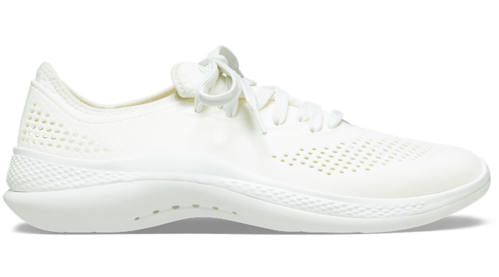 Image of Crocs Women's LiteRide™ 360 Pacer; Almost White / Almost White, W6