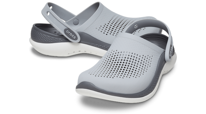 Crocs LiteRide360 LIGHT GRAY Sandals 206708-0DT - 206708-0DT