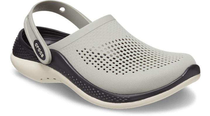 Crocs literide clogs hot sale with perforations