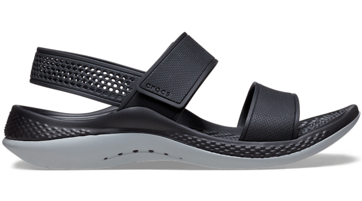 Crocs LiteRide 360 Sandals Women Black / Light Grey 6