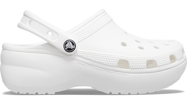 Crocs Classic Platform Klompen Damen White 34