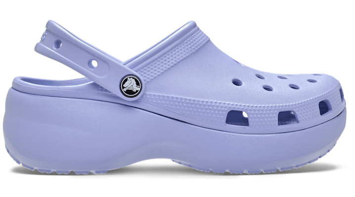Crocs | Women | Classic Platform | Clogs | Blue Haze | - 206750-453