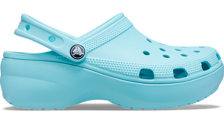 Crocs Big Kids Classic Clogs From Finish Line In Pure Water