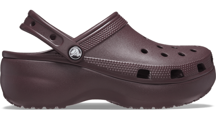 Crocs Classic Platform Clogs Women Dark Cherry 7