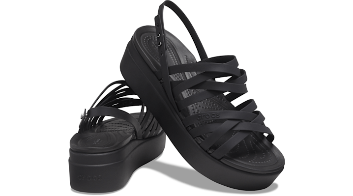 Crocs Brooklyn Strappy Black Sandals 206751-001 - 206751-001