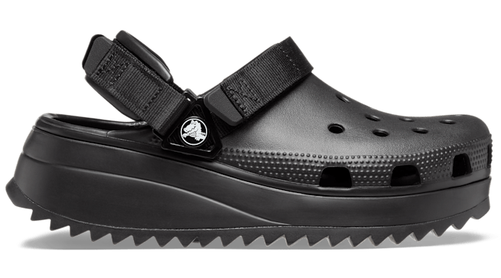 Crocs unisex Classic Hiker Clogs Black / Black - 206772-060