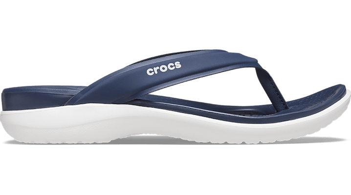 Crocs Capri V Sporty Tongs Femmes Navy 38 ModeSens