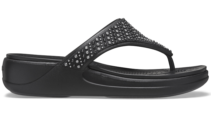 

Women's Crocs Monterey Shimmer Wedge Flip