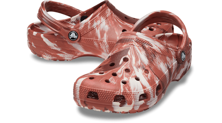 socas crocs classic clog vermelho claro crianca | - 206867-2FM