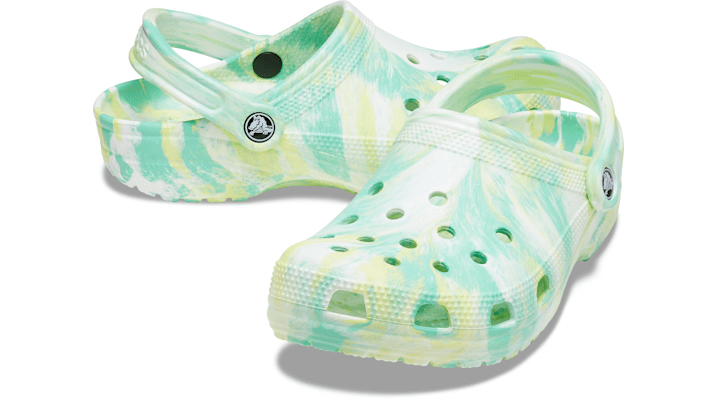 Slip on Water Shoes Crocs Unisex-Adult Mens and Womens Classic Marbled Tie Dye Clog