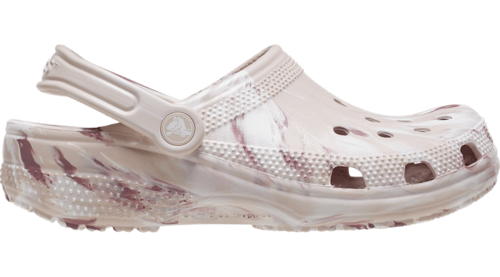 Crocs Classic Marbled Clog; Quartz / Multi