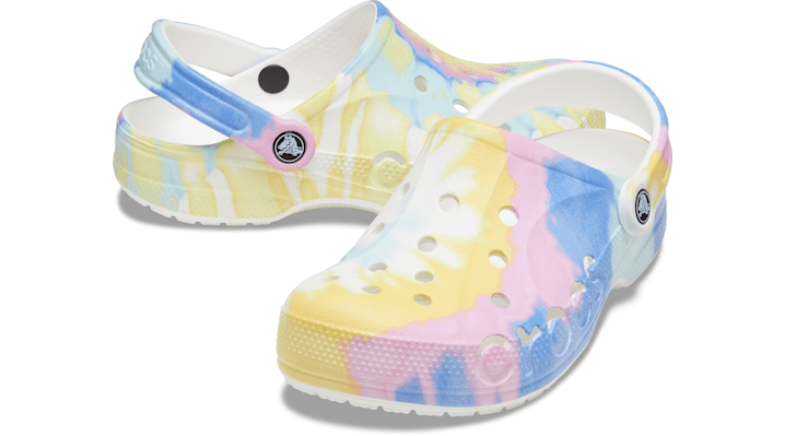  ★20%OFF！クロッグ BAYA TIE-DYE CLOG メンズ、レディース イエロー/黄色 26cm バヤ タイダイ クロッグ 20%OFF セール アウトレット