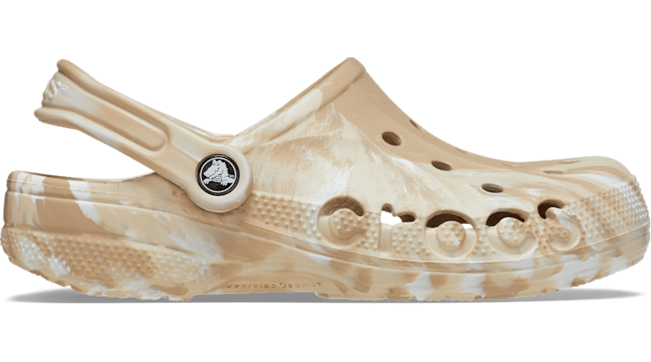 Image of Crocs Baya Marbled Clog; Chai / Multi, M11