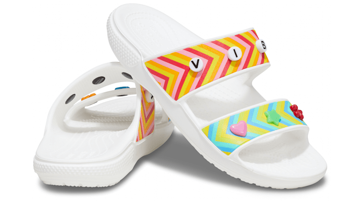 ＜クロックス公式＞ ★20%OFF！クロッグ BAYA TIE-DYE CLOG メンズ、レディース イエロー/黄色 28cm バヤ タイダイ クロッグ 20%OFF セール アウトレット