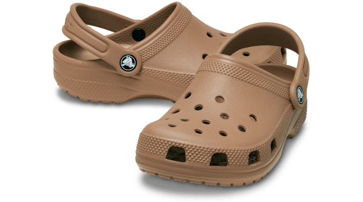 Crocs Classic Kid's Sneakers - Brown - Size 5 - Mesh/Synthetic - 206991-2JJ