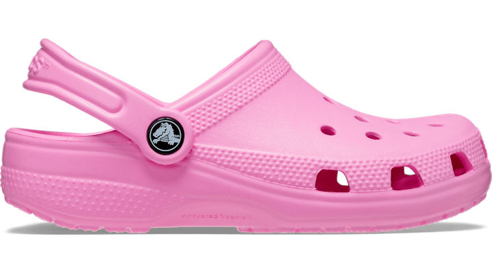 Shop Crocs Kids' Classic Clog In Taffy Pink