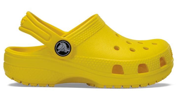 Crocs Sandales et nu-pieds Classic Clog Jaune pour fille - vue 10