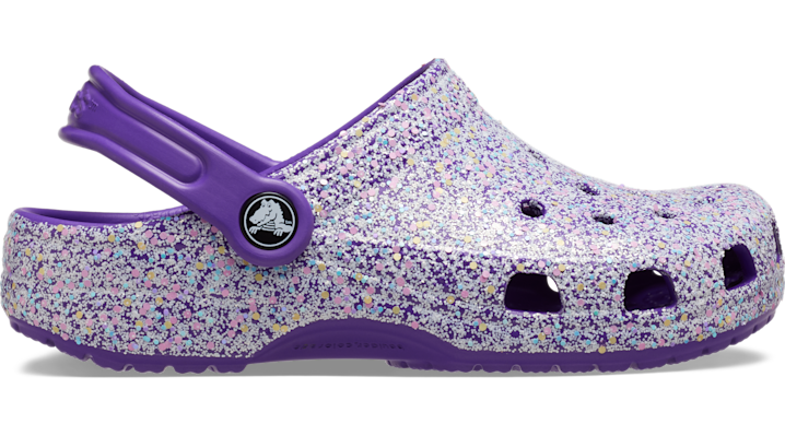 

Toddler Classic Glitter Clog